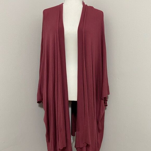 Zara Dusty Pink Batwing Cardigan - Picture 1 of 5